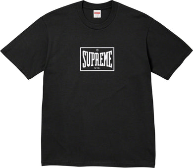 Supreme Warm Up Tee Black