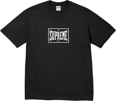 Supreme Warm Up Tee Black