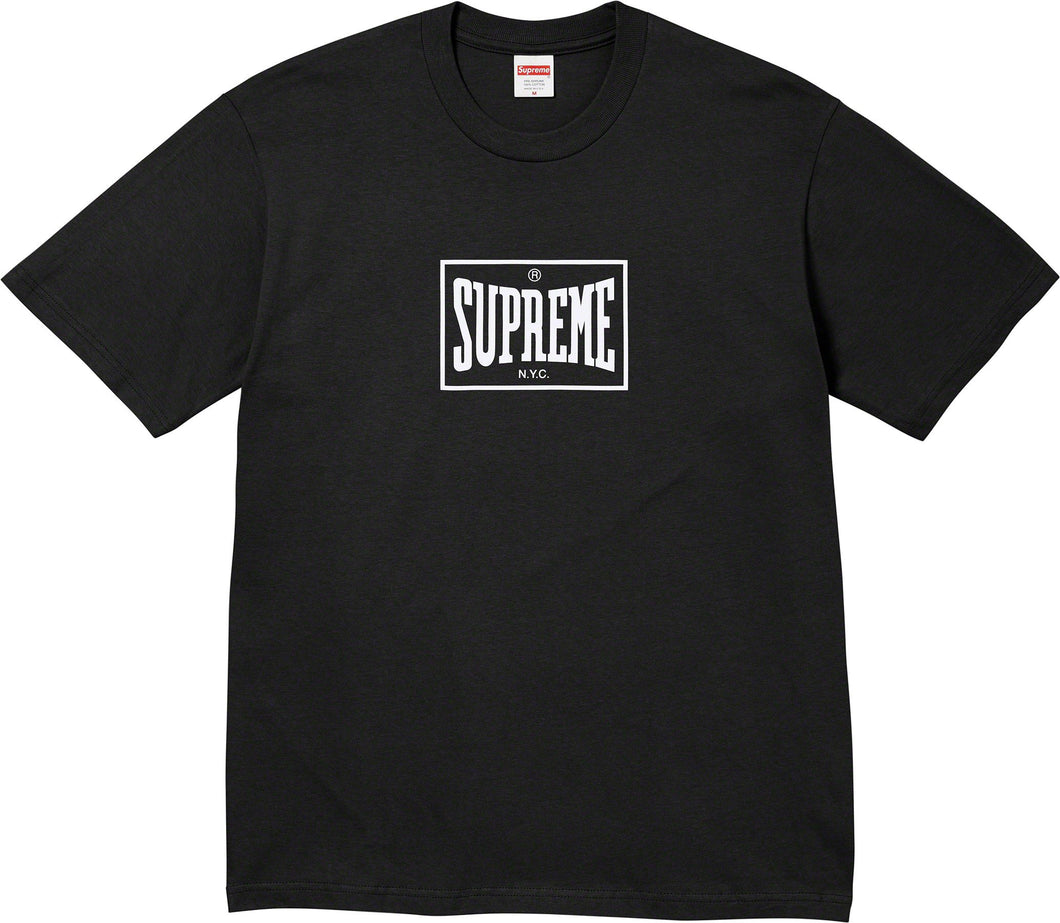Supreme Warm Up Tee Black