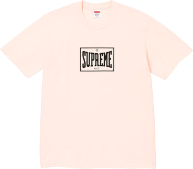 Supreme Warm Up Tee Pink