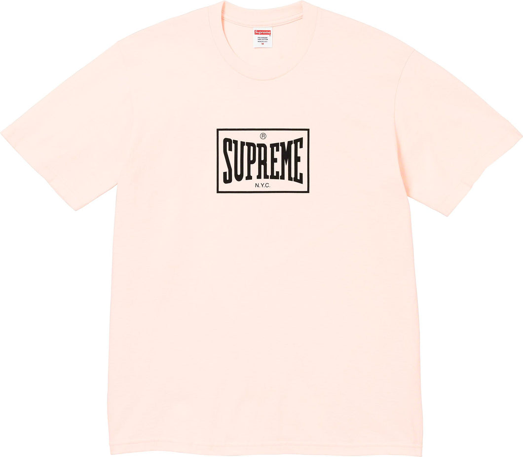 Supreme Warm Up Tee Pink
