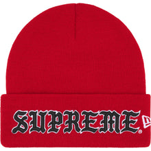 Supreme New Era® Old English Beanie Red