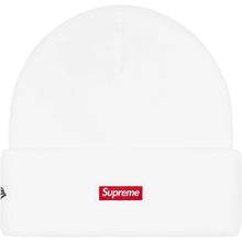 Supreme New Era® Old English Beanie White