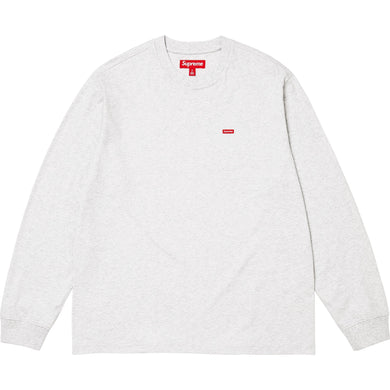 Supreme FW25 Small Box LS Tee Ash Grey