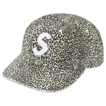 Supreme S Logo Corduory 6-Panel Leopard