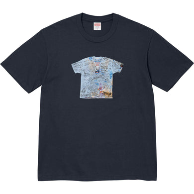 Supreme First Tee Navy