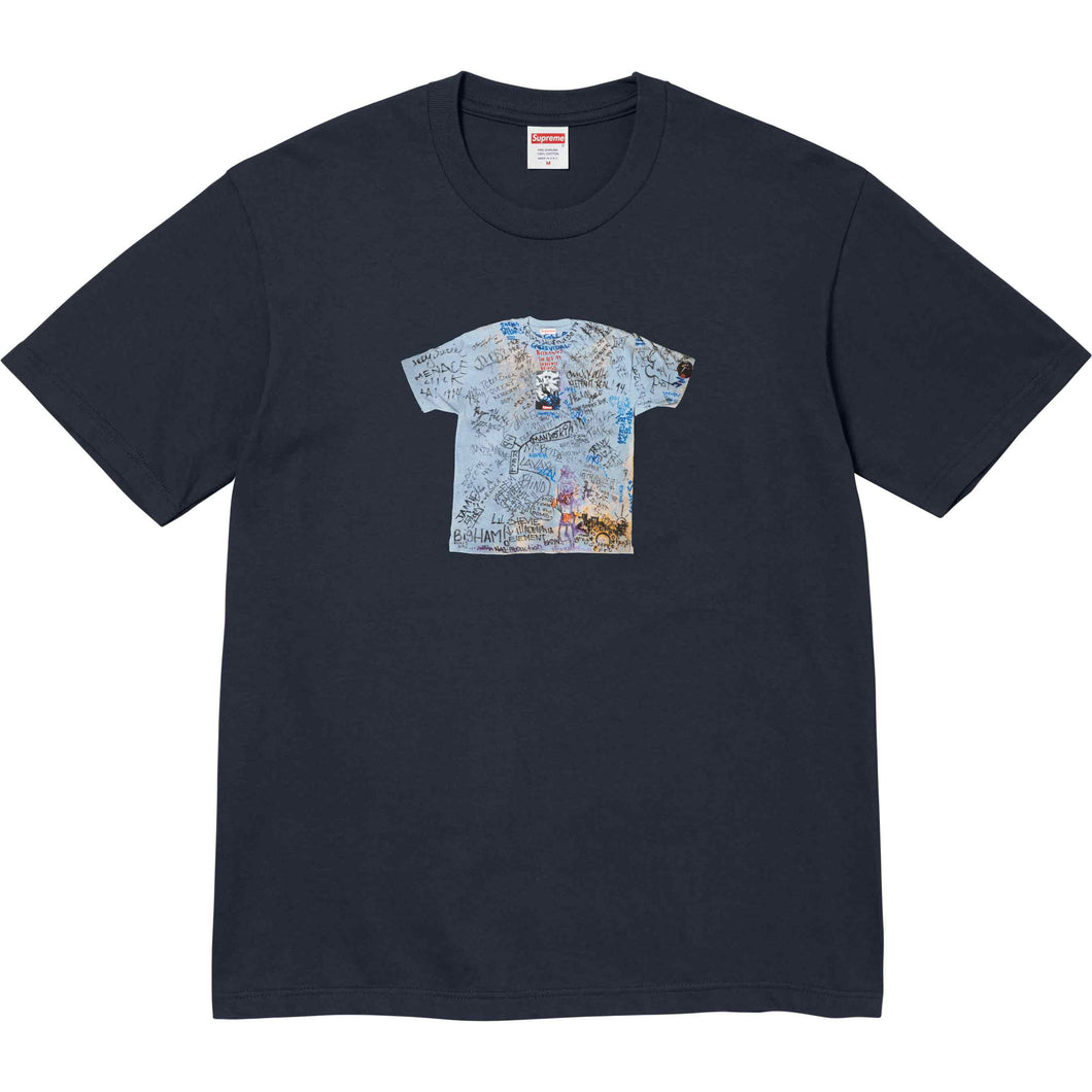 Supreme First Tee Navy