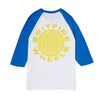 Supreme Spitfire Classic 87 Swirl 3/4 Sleeve Tee Blue White