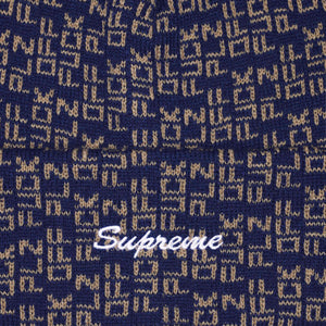 Supreme Fuck Off Beanie Navy