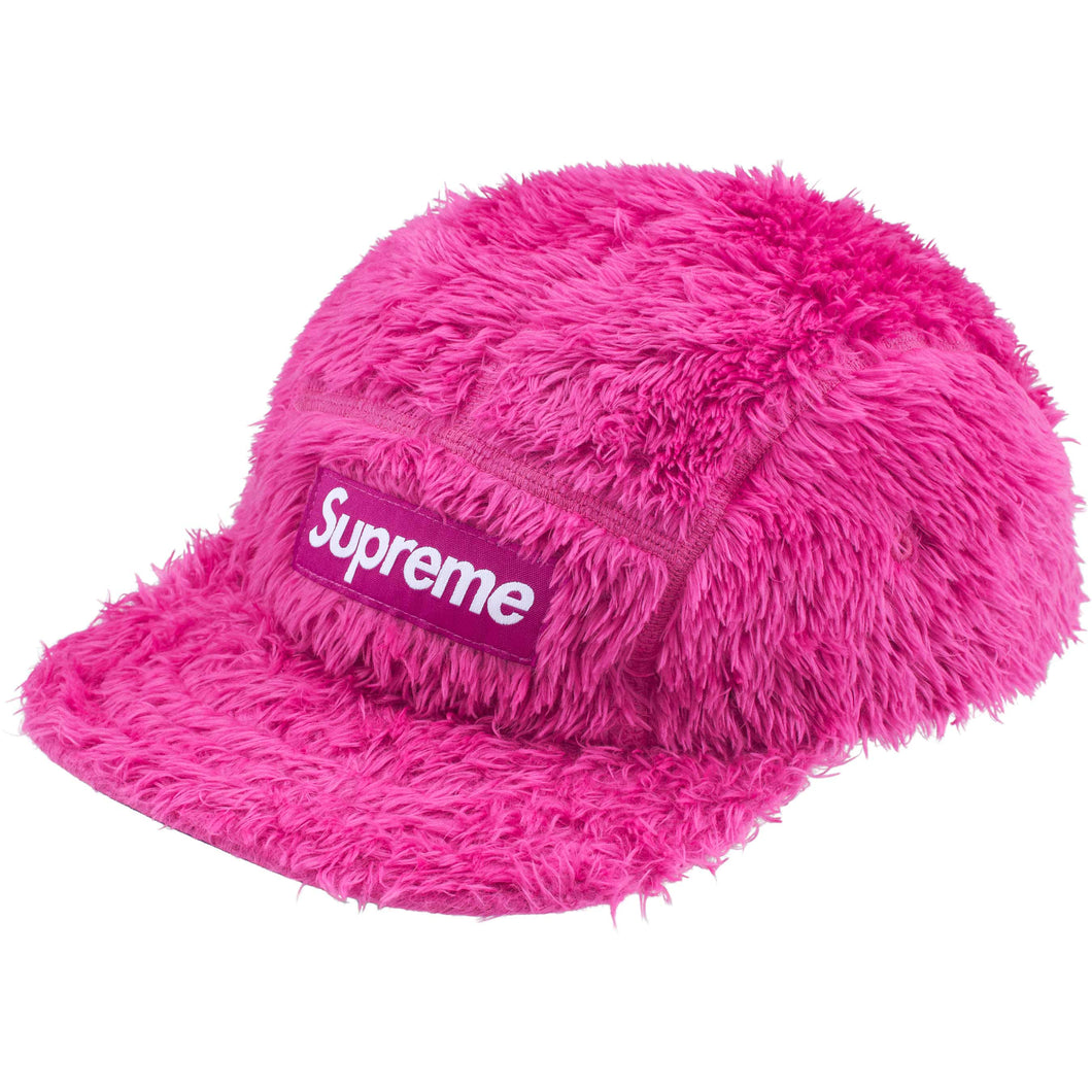 Supreme Fuzzy Camp Cap Pink