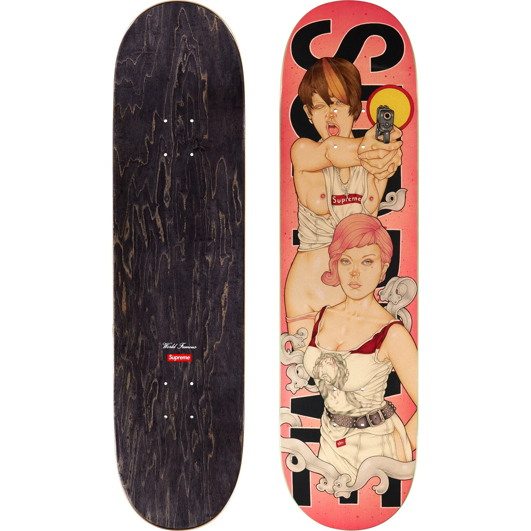 Supreme Girls Skateboard Pink