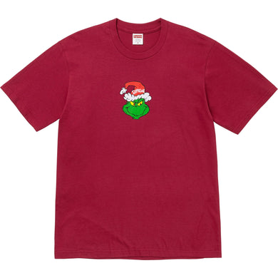 Supreme Grinch Tee Cardinal