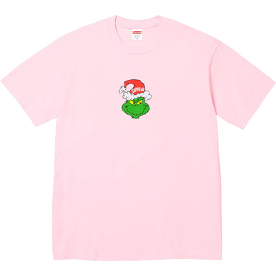 Supreme Grinch Tee Pink