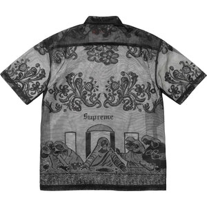 Supreme Last Supper Lace SS Shirt Black