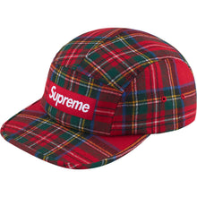 Supreme Lochcarron Camp Cap Red Plaid