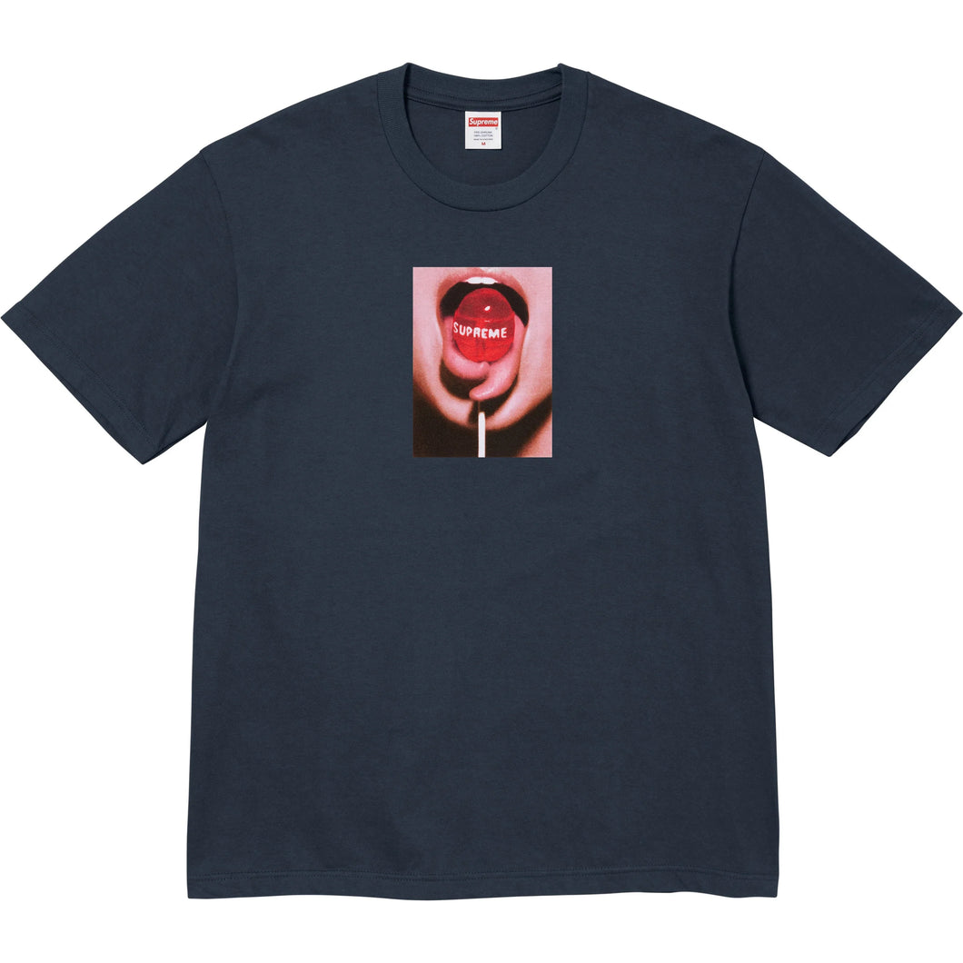 Supreme Lollipop Tee Navy