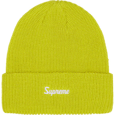 Supreme Loose Gauge Beanie Lime