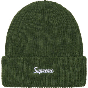 Supreme Loose Gauge Beanie Olive