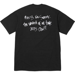 Supreme Max B Tee Black