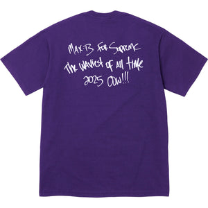 Supreme Max B Tee Purple