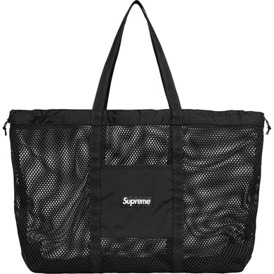 Supreme SS25 Mesh Tote Bag Black