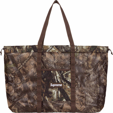 Supreme SS25 Mesh Tote Bag TrueTimber® Kanati Camo