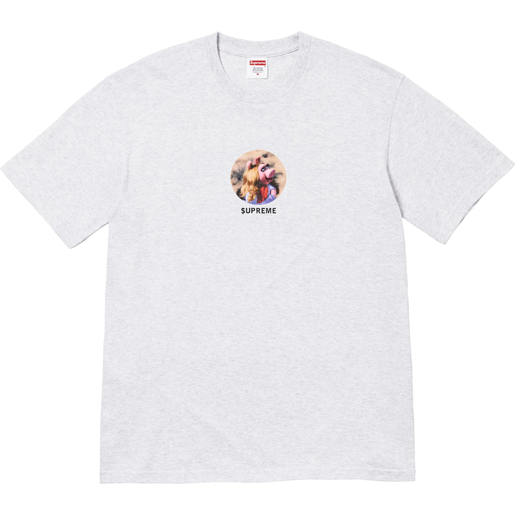 Supreme Miss Piggy Tee Grey
