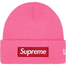 Supreme FW25 New Era® Box Logo Beanie Magenta