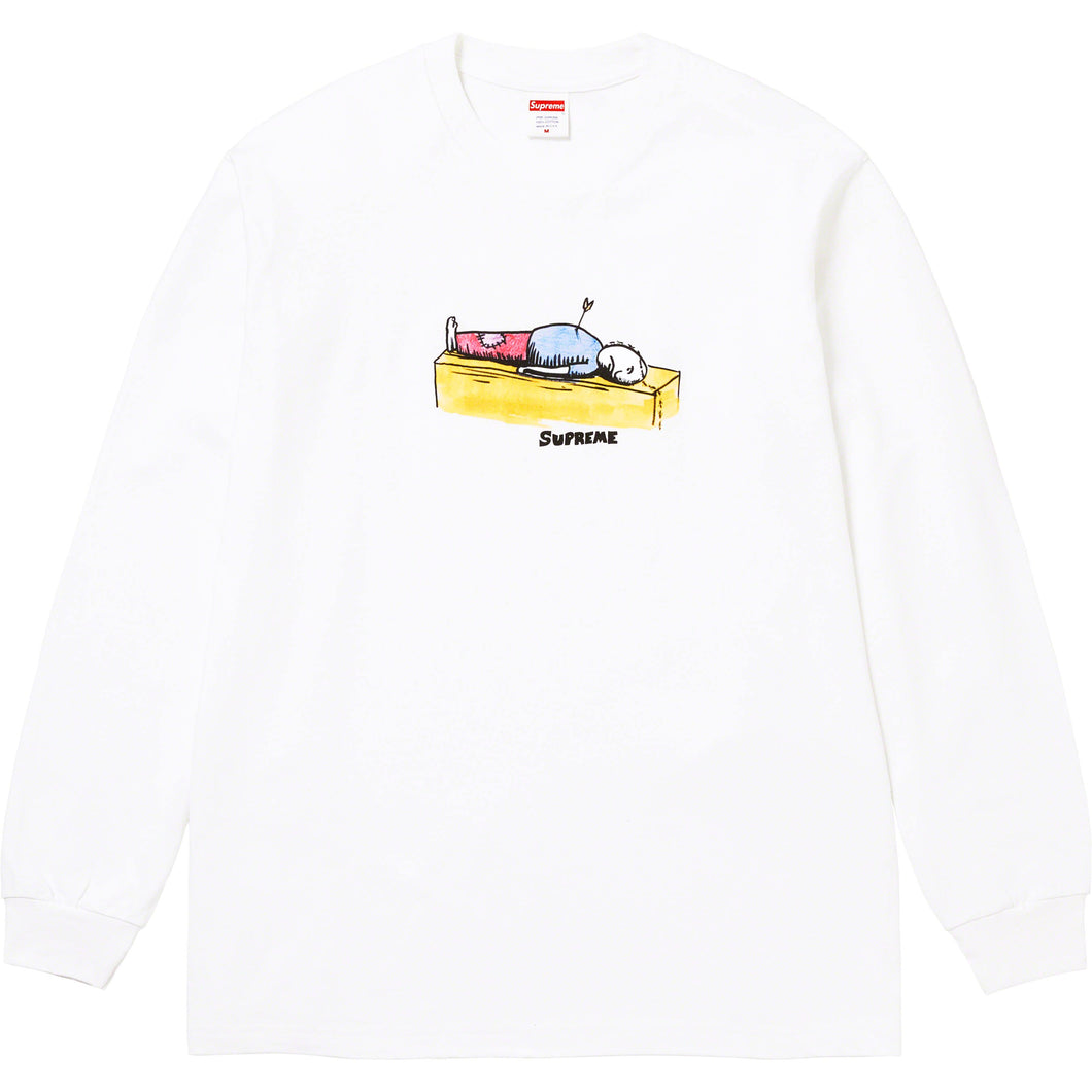 Supreme Neil Blender Arrow L/S Tee White