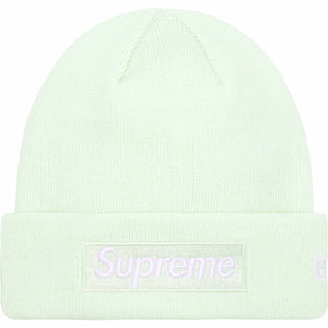 Supreme New Era® Box Logo Beanie Light Green