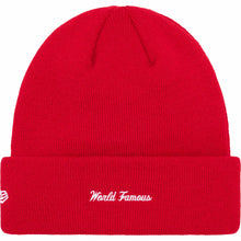 Supreme New Era® Box Logo Beanie Red