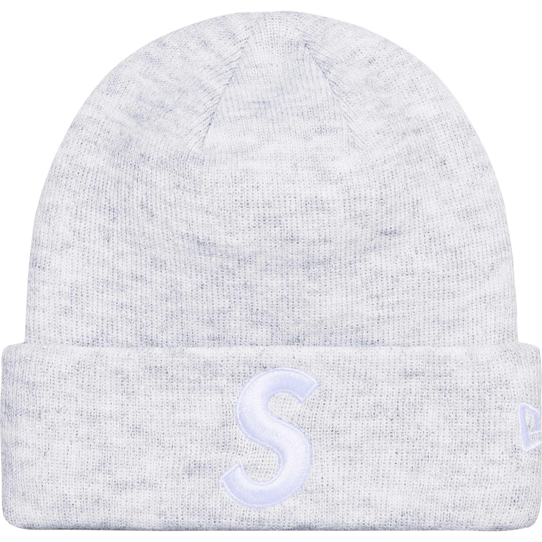 Supreme New Era® S Logo Beanie Ash Grey