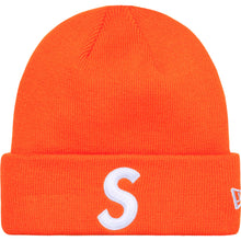 Supreme New Era® S Logo Beanie Orange