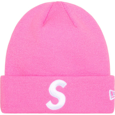 Supreme New Era® S Logo Beanie Pink