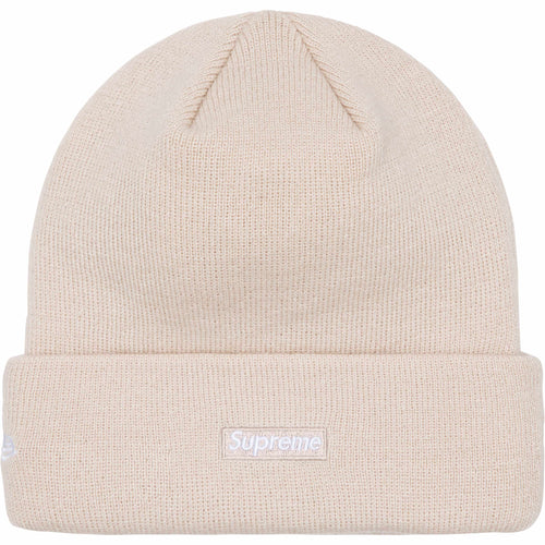 Supreme New Era® Script Beanie Stone