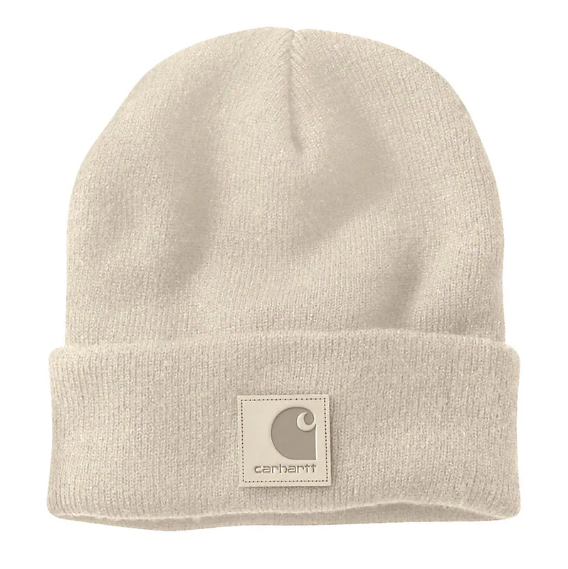 Carhartt Tonal Patch Beanie Oat Milk