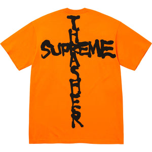 Supreme®Thrasher® Cross Tee Orange