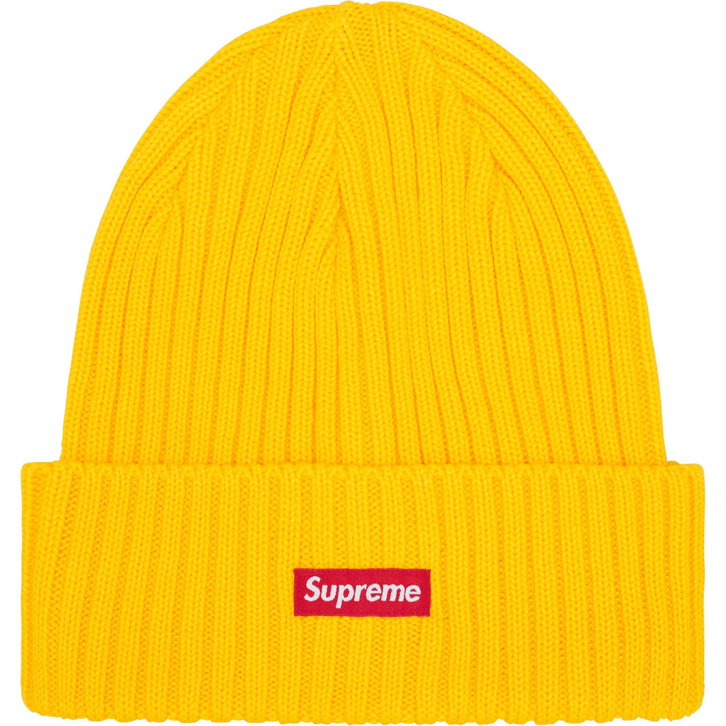 Supreme SS25 Overdyed Beanie Yellow