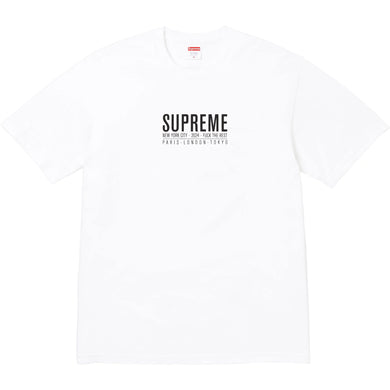 Supreme Paris Tee White