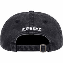 Supreme Pigment Print S Logo 6-Panel Black