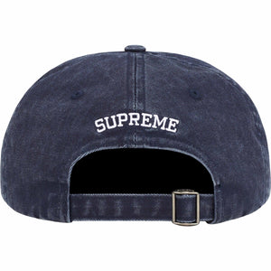 Supreme Pigment Print S Logo 6-Panel Navy