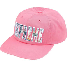 Supreme SS26 Embroidered Money Logo 6-Panel Pink