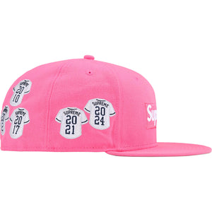 Supreme Jerseys Box Logo New Era Pink