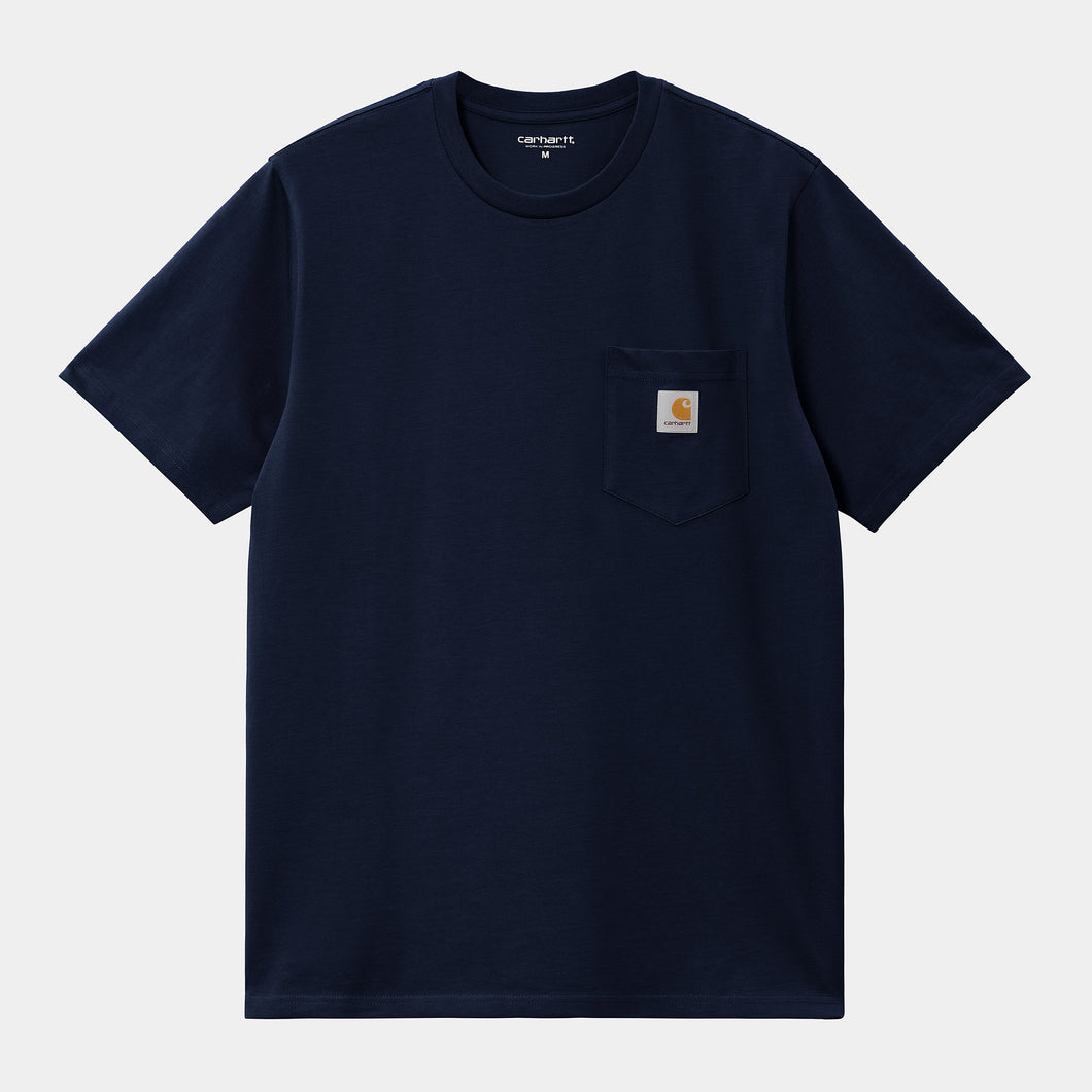 Carhartt Loose Fit Heavyweight SS Pocket Tee Navy