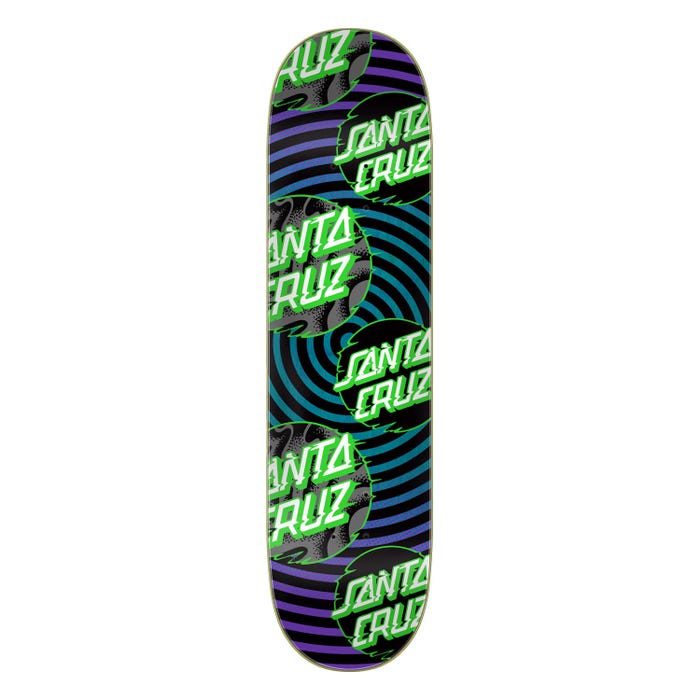 Santa Cruz Vivid Multi Dot 7 Ply Birch Skateboard