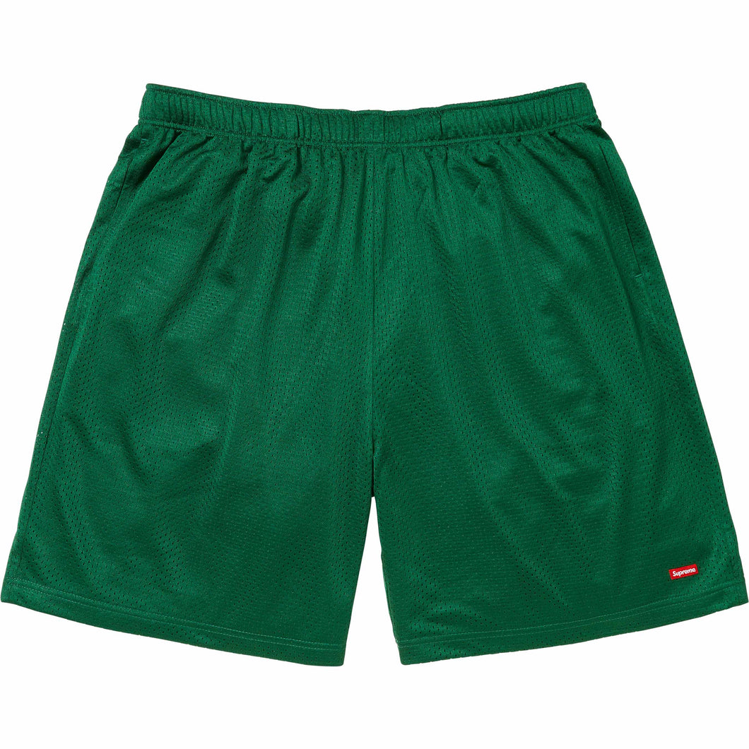 Supreme Small Box Baggy Mesh Short Green