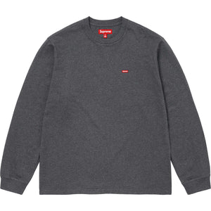 Supreme FW24 Small Box L/S Tee Charcoal