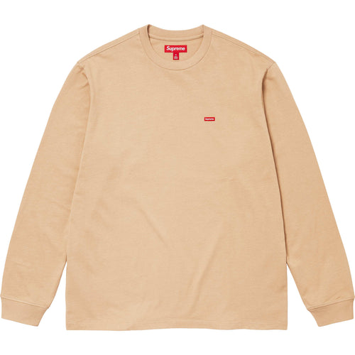 Supreme FW24 Small Box L/S Tee Dark Tan