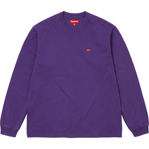 Supreme FW24 Small Box L/S Tee Purple