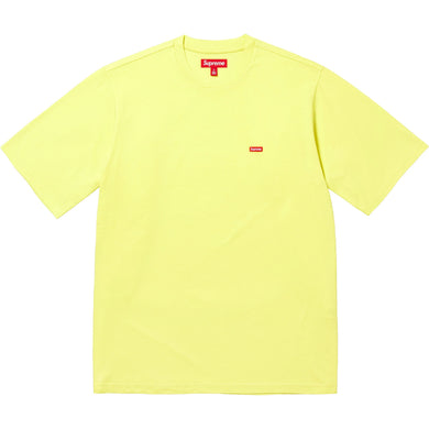 Supreme SS25 Small Box Logo Tee Bright Yellow